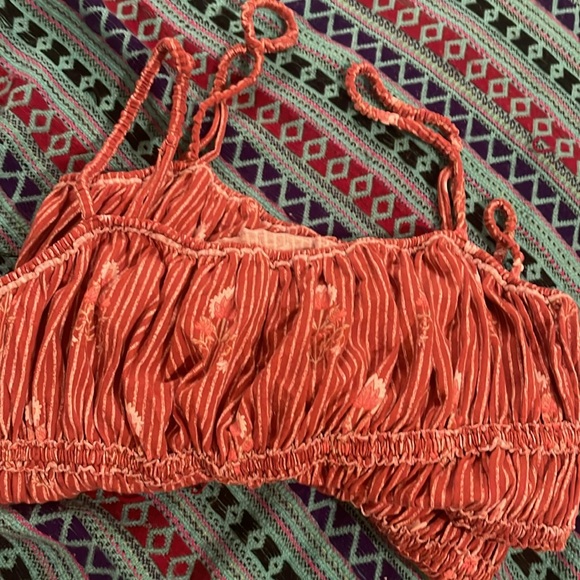 NWOT 💞 WE THE FREE  Dolce Vita  Strappy Roughed tank top boho dreams Tank 🌙☀️ - Picture 8 of 9